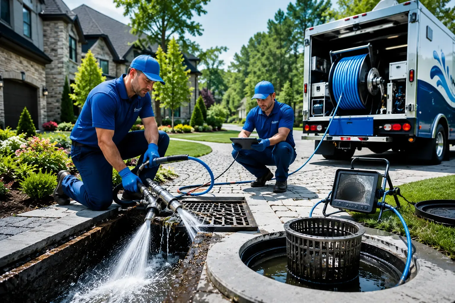 Local outdoor drain cleaning professionals in Toluca, IL