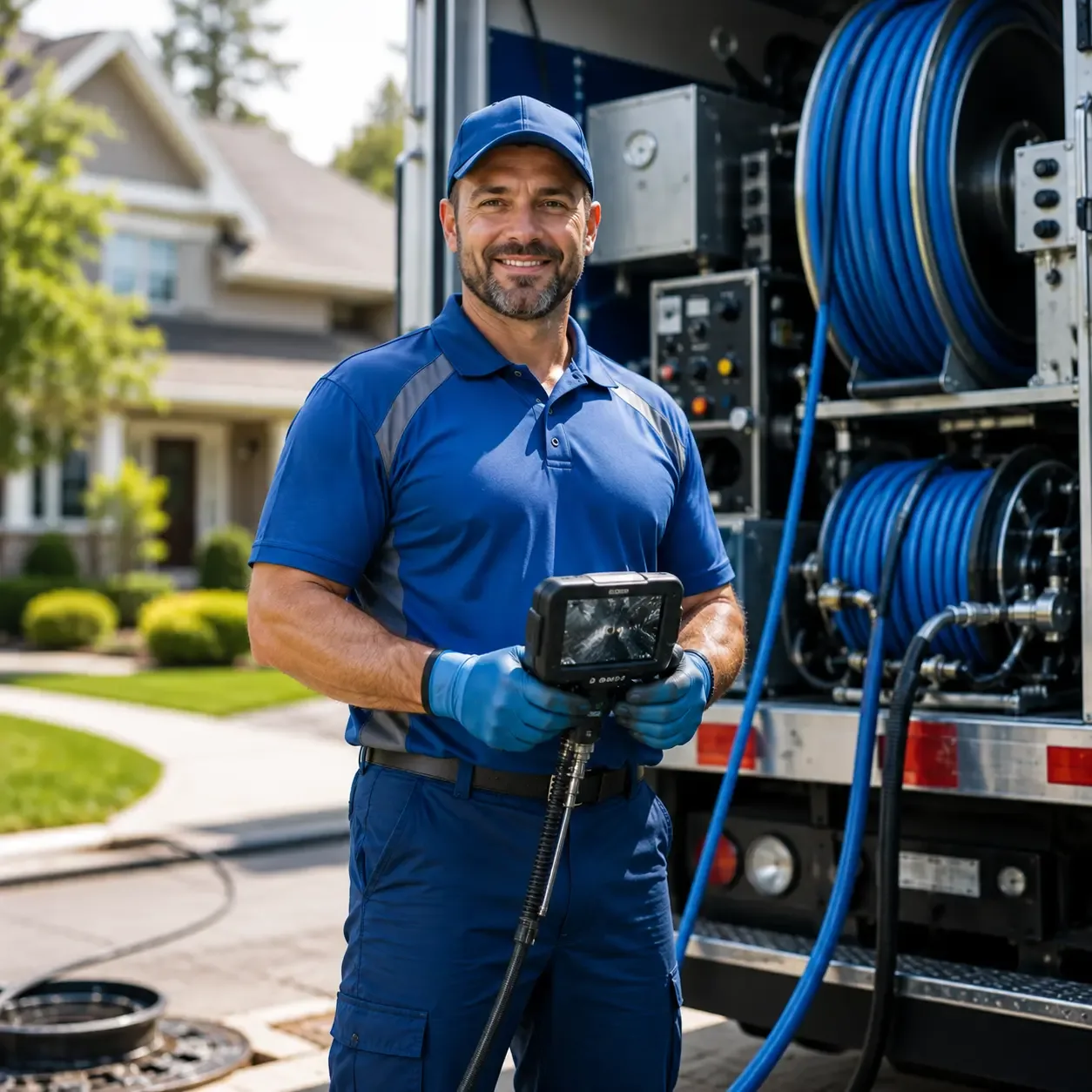 Local outdoor drain cleaning specialists in Toluca, IL